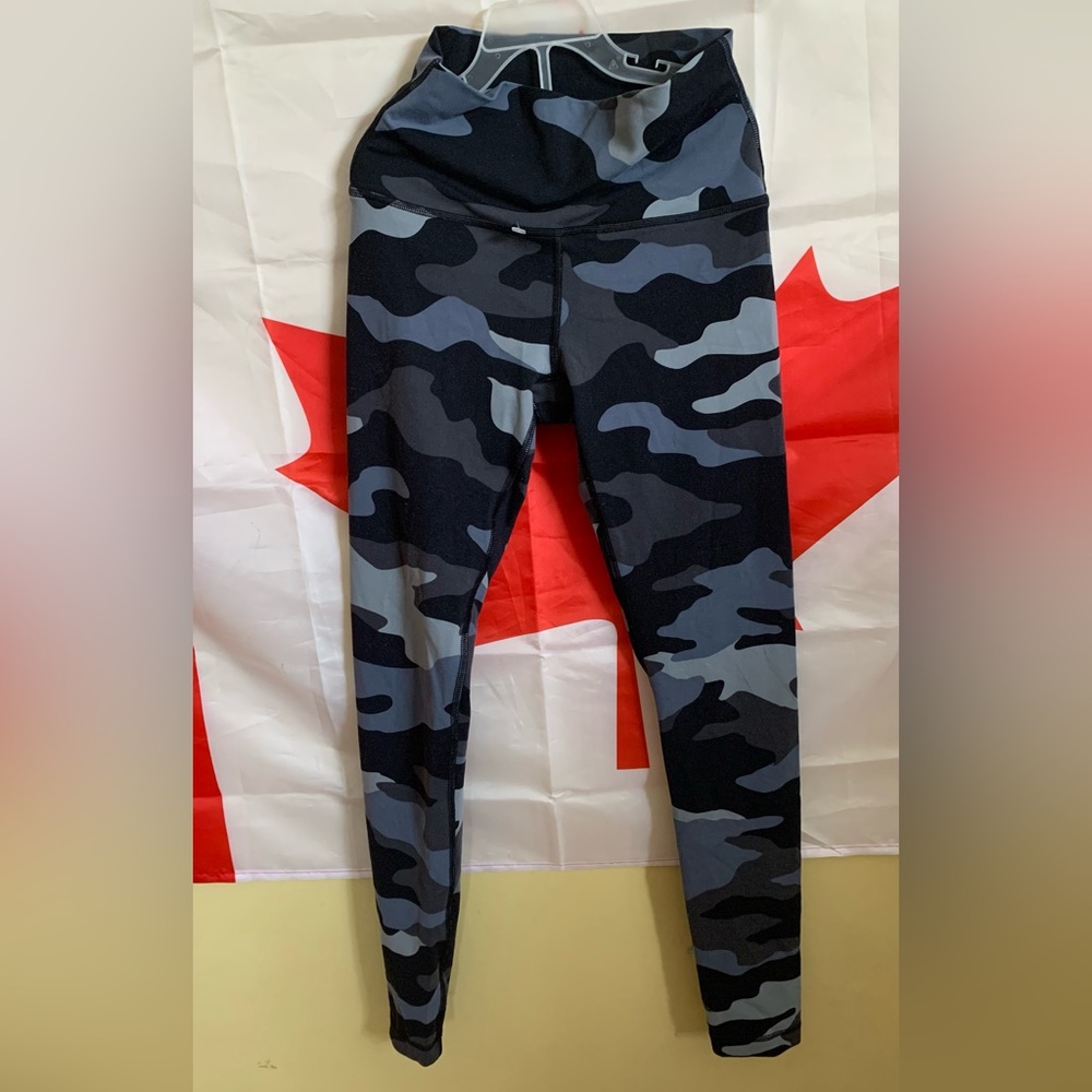 Pink Victoria's Secret Ultimate Leggings High Waisted Black Gray Camo Women Pant